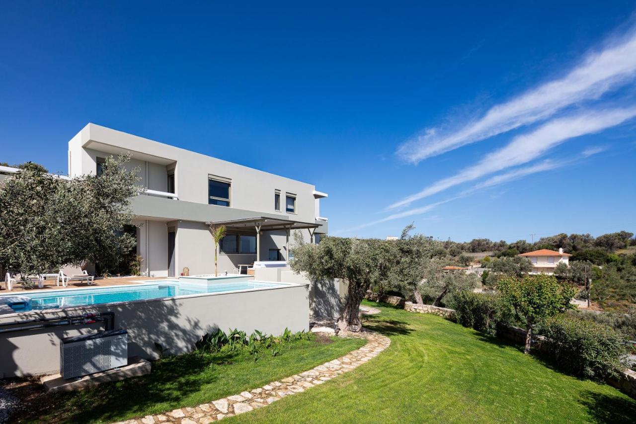איה טריאס Rizes Villa With Jacuzzi & Heated Pool מראה חיצוני תמונה