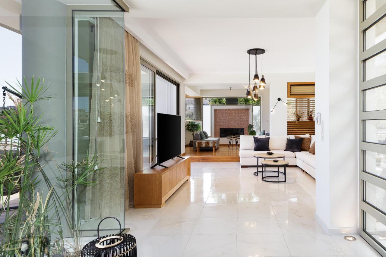 איה טריאס Rizes Villa With Jacuzzi & Heated Pool מראה חיצוני תמונה