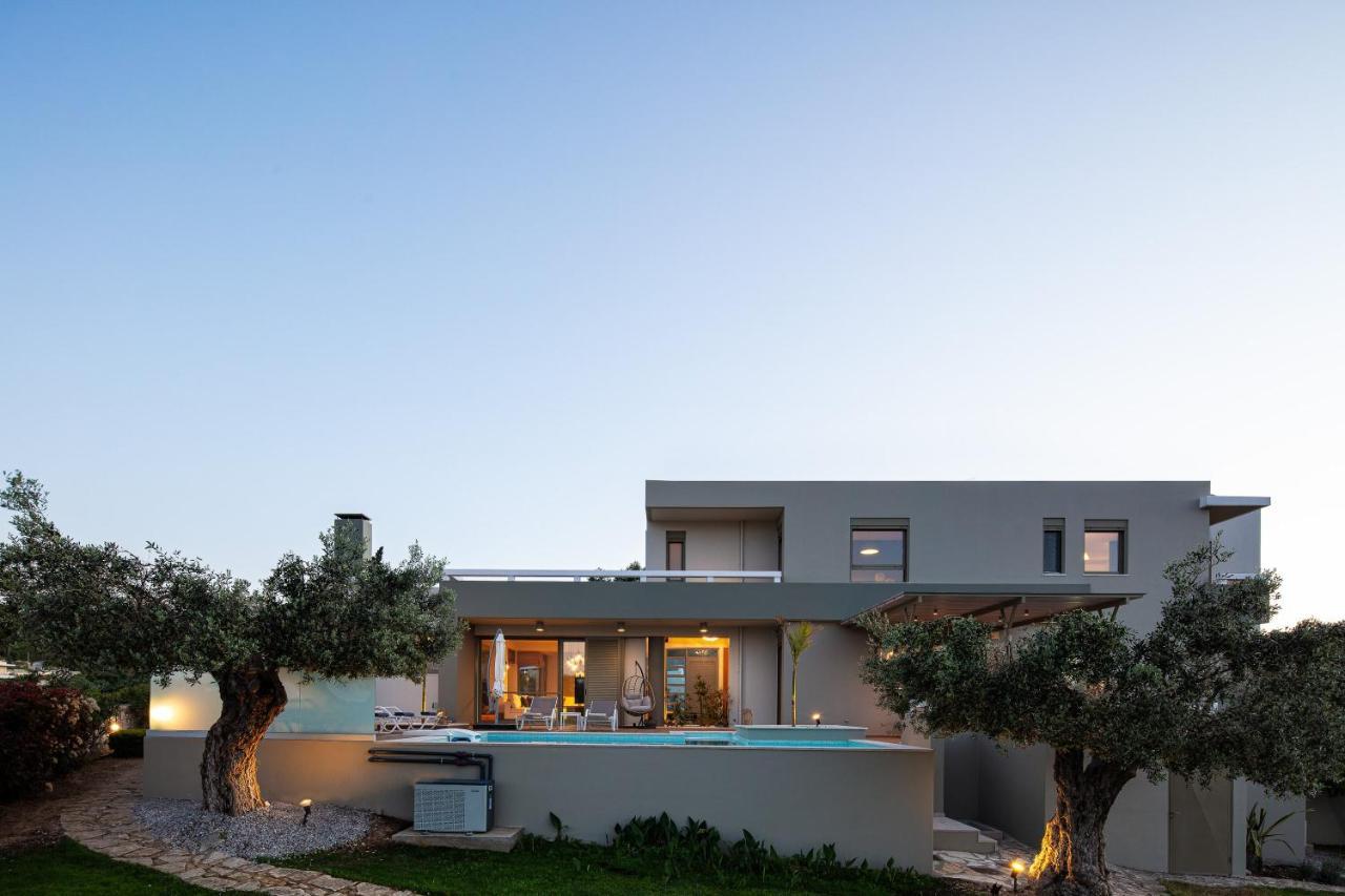 איה טריאס Rizes Villa With Jacuzzi & Heated Pool מראה חיצוני תמונה